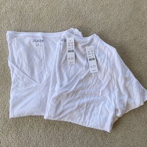 J.Crew White Tee Shirts